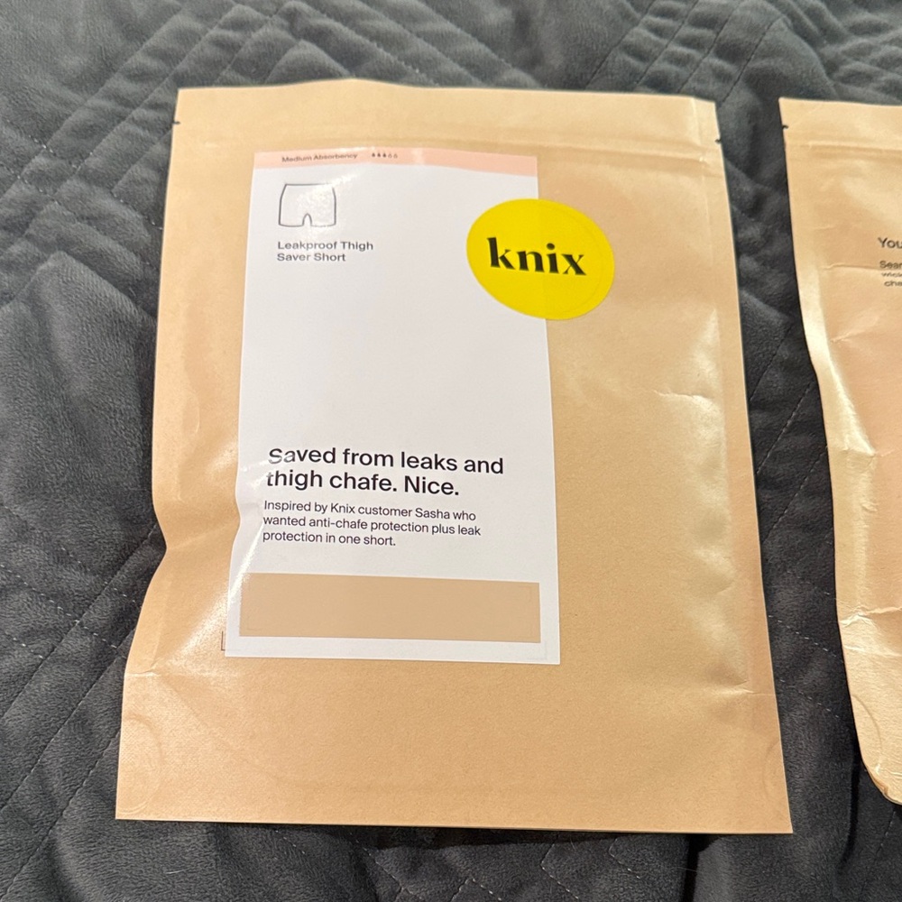Knix Leakproof Thigh Saver Short - warm sand